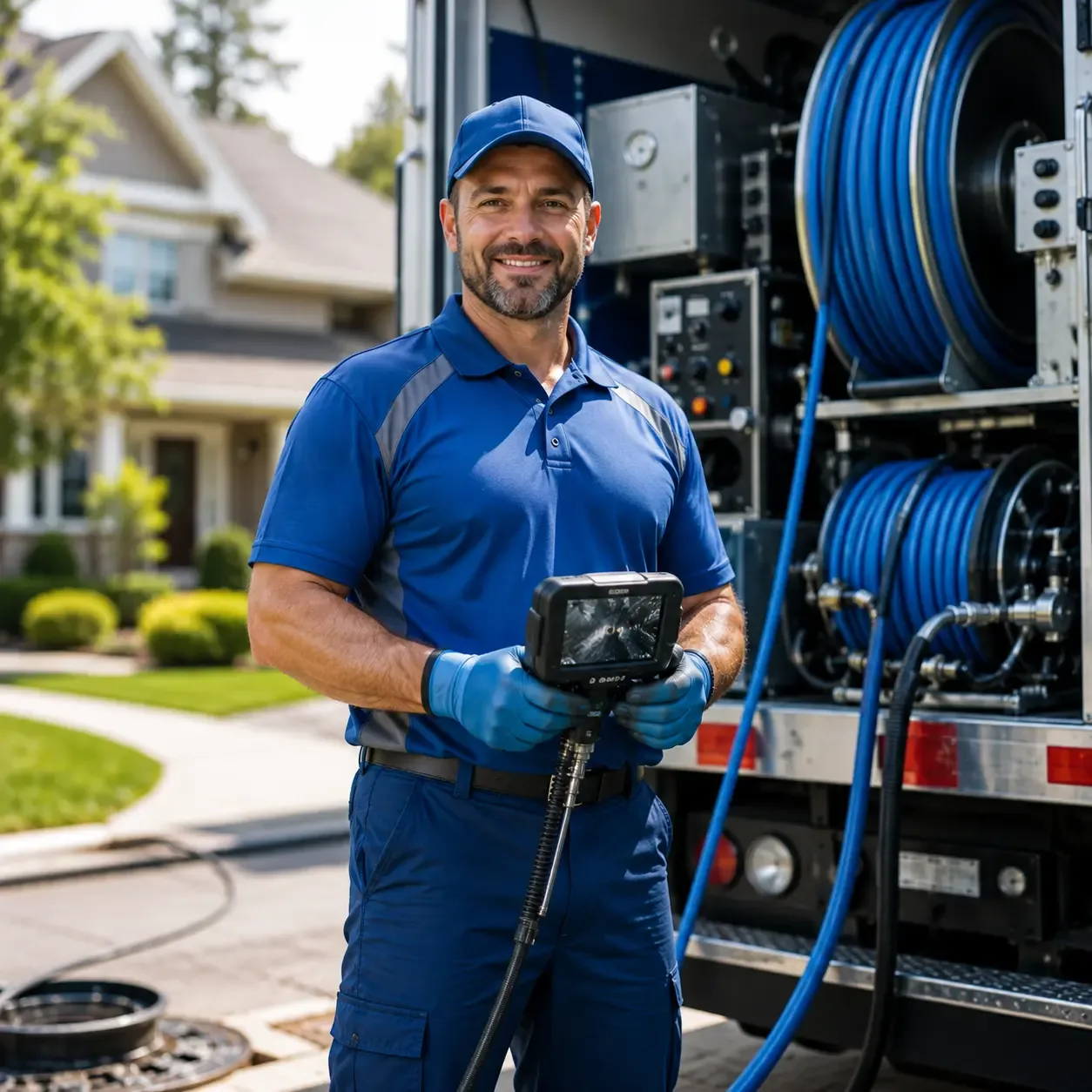 Local outdoor drain cleaning specialists in Maple Park, IL